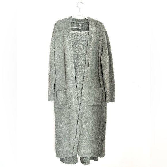 SKIMS Cozy Plus 3 Piece Pant set in grey - Picture 4 of 10